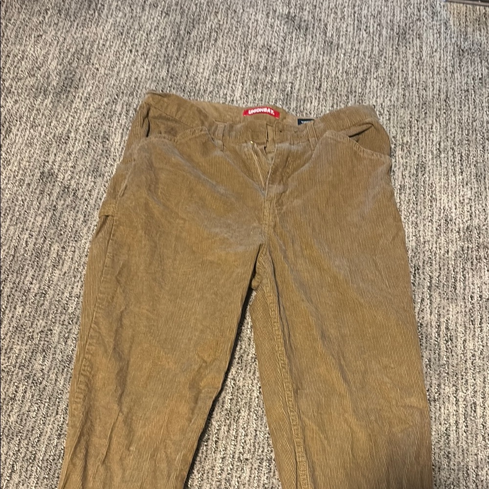 Union Bay Brown Corduroy Pants Classic Style